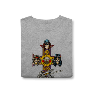 Nome do produto Camiseta - Guns N’ Roses Caveiras 