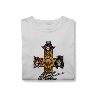 Nome do produto Camiseta - Guns N’ Roses Caveiras 