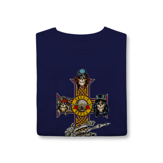Nome do produto Camiseta - Guns N’ Roses Caveiras 