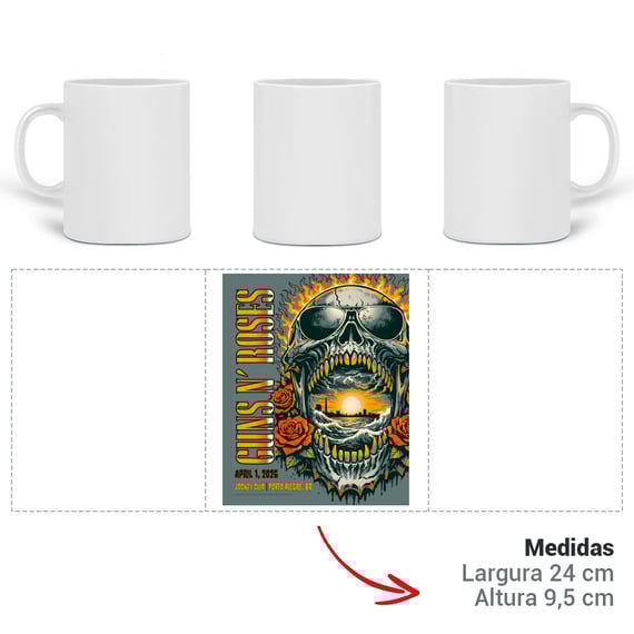 Caneca - Guns N