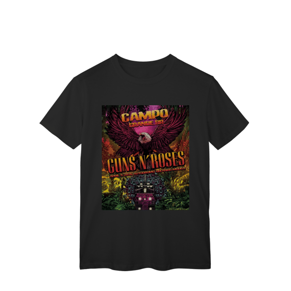 Camiseta - Guns N' Roses Campo Grande 2026