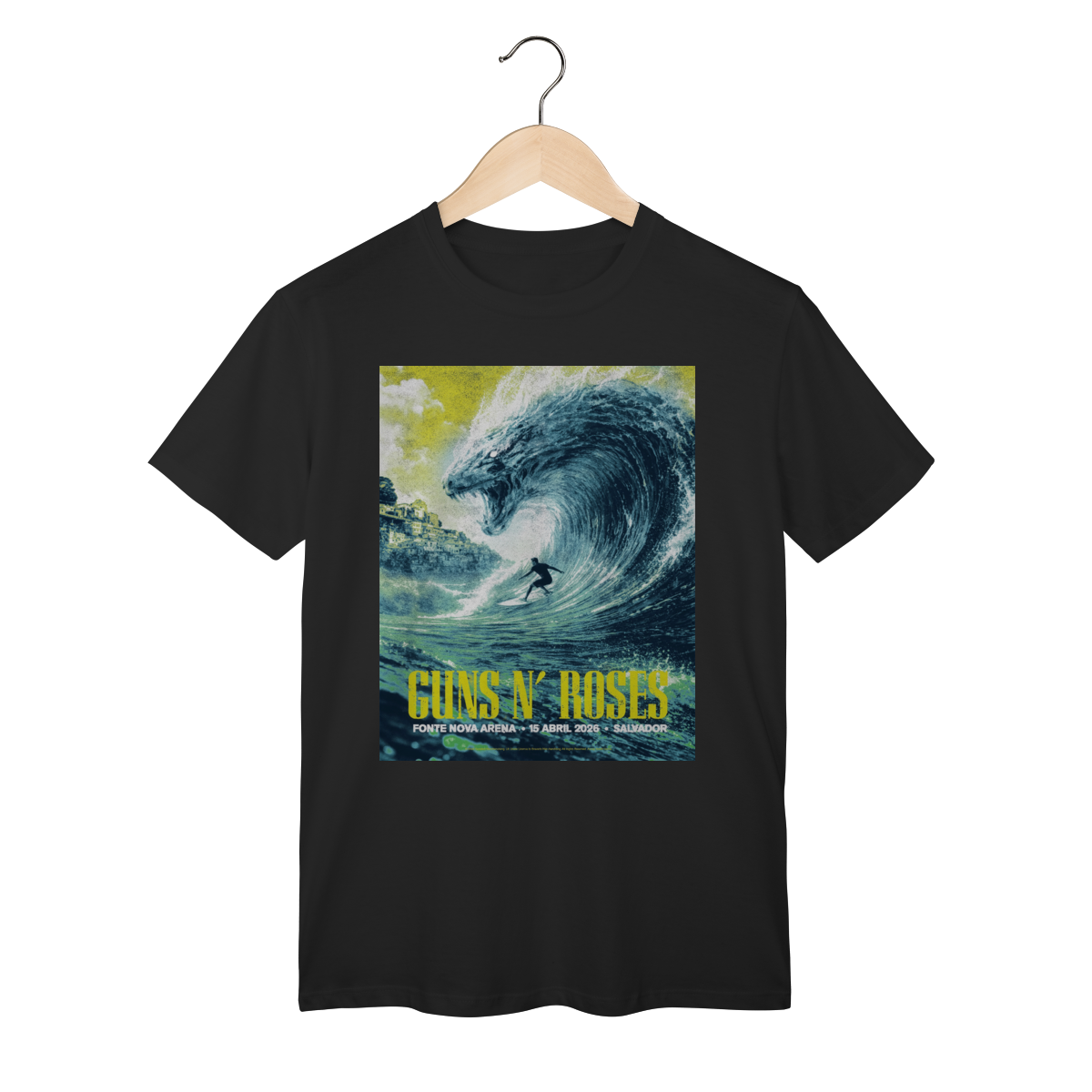 Nome do produto: Camiseta - Guns N\' Roses Salvador 2026