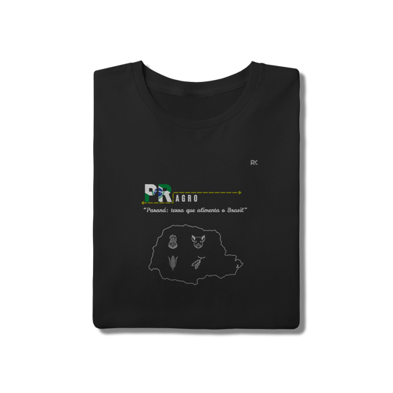 Camiseta Quality Preta – Paraná Agro