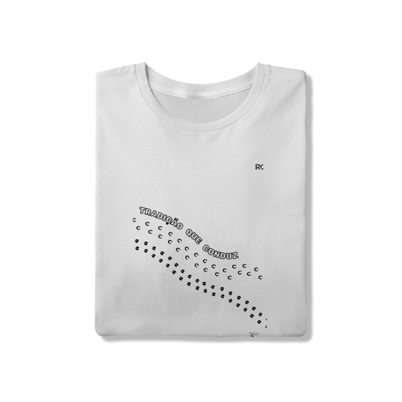 Camiseta Quality Branca  – Tradição que conduz
