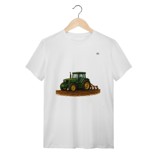 Nome do produtoCamiseta Quality Branca – A Força que Cultiva o Campo