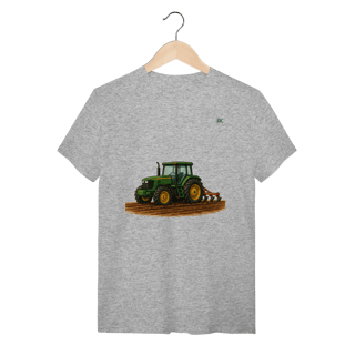 Nome do produtoCamiseta Quality Cinza – A Força que Cultiva o Campo
