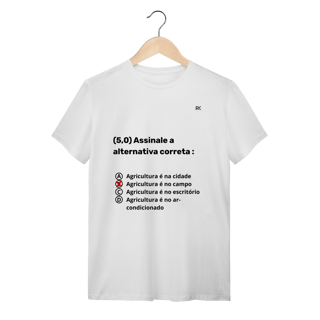 Nome do produtoCamiseta Quality Branca – Assinale a Alternativa Correta