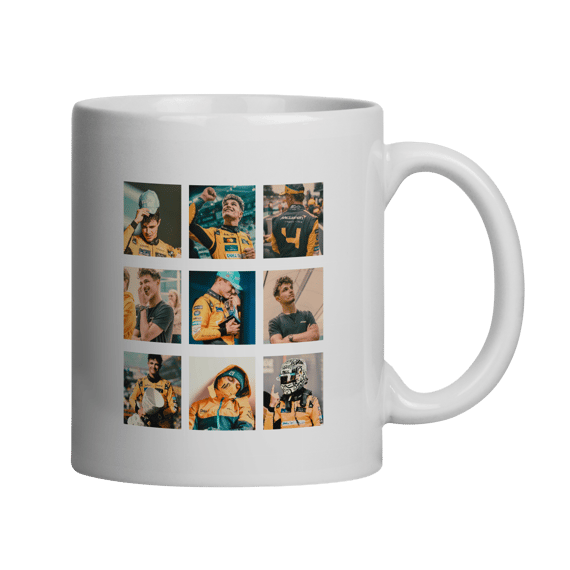 Caneca Lando Norris – Racing Heritage (Edição Retrô)