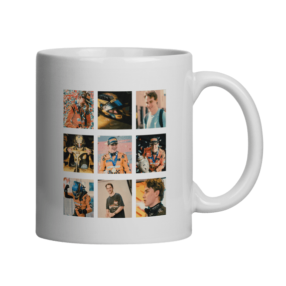 Caneca Oscar Piastri – Racing Heritage (Edição Retrô)