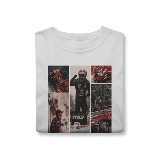 Nome do produtoCamiseta Drive to Style – Charles Leclerc | Ferrari F1