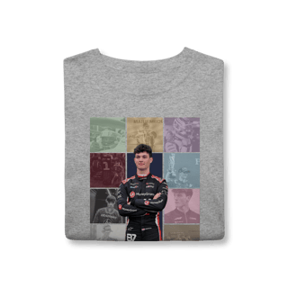 Nome do produtoCamiseta Oliver Bearman – The Eras | A nova era começou