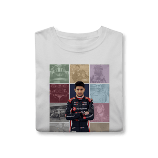 Nome do produtoCamiseta Esteban Ocon – The Eras | Resiliência em alta velocidade