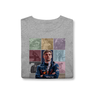 Nome do produtoCamiseta Max Verstappen The Eras | Domínio total em todas as fases