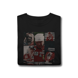Nome do produtoCamiseta Drive to Style – Niki Lauda | Legado de Coragem na F1