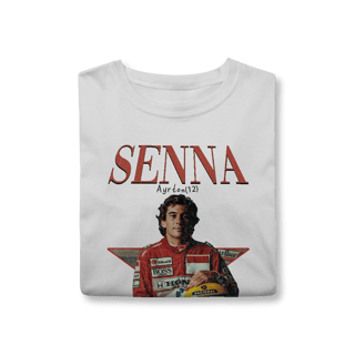 Nome do produtoCamiseta Ayrton Senna – O Rei de Mônaco | Edição Especial