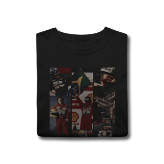 Nome do produtoCamiseta Drive to Style – Ayrton Senna | Estilo e História nas Pistas