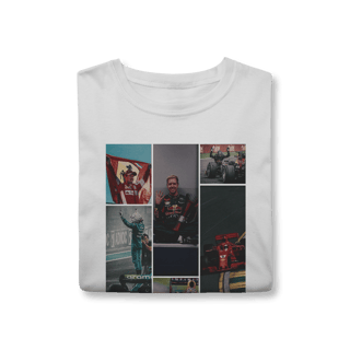Nome do produtoCamiseta Drive to Style – Sebastian Vettel | Ícone da Fórmula 1