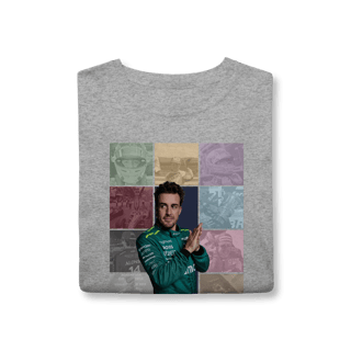Nome do produtoCamiseta Fernando Alonso – The Eras | El Plan, desde sempre