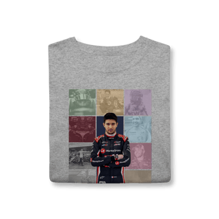 Nome do produtoCamiseta Esteban Ocon – The Eras | Resiliência em alta velocidade