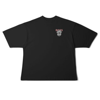 Nome do produto Camisa Oversized Golden Boss – Golden Retriever Estiloso