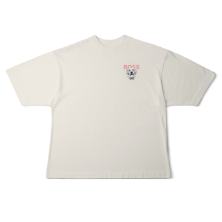 Nome do produto Camisa Oversized Golden Boss – Golden Retriever Estiloso