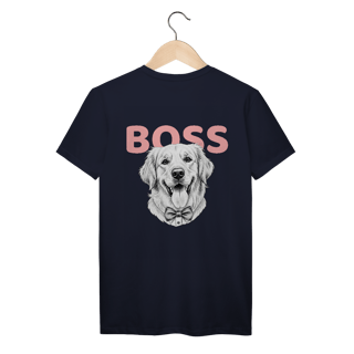 Nome do produto T-Shirt Prime Golden Boss – Golden Retriever Estiloso