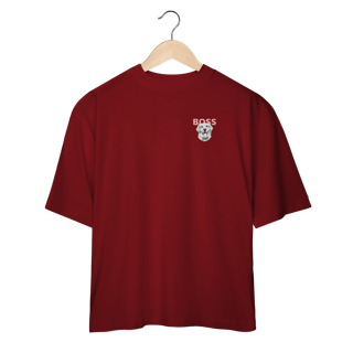 Nome do produto Camisa Oversized Golden Boss – Golden Retriever Estiloso