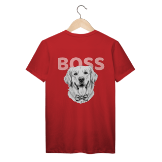 Nome do produto T-Shirt Prime Golden Boss – Golden Retriever Estiloso