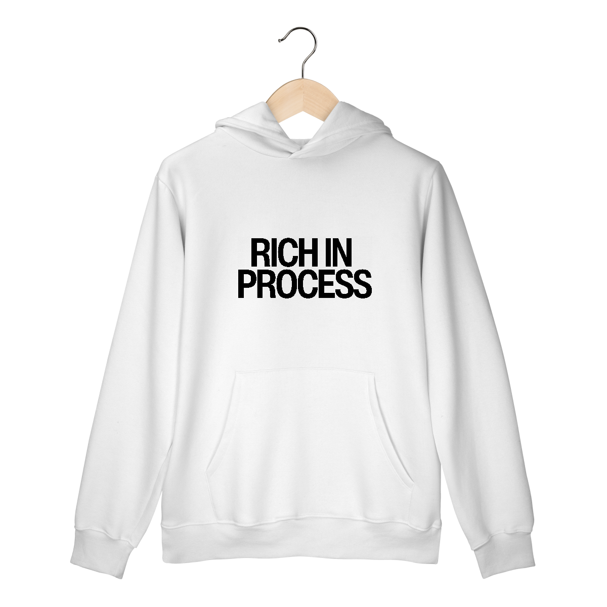 Nome do produto: Moletom Unissex - RICH IN PROCESS