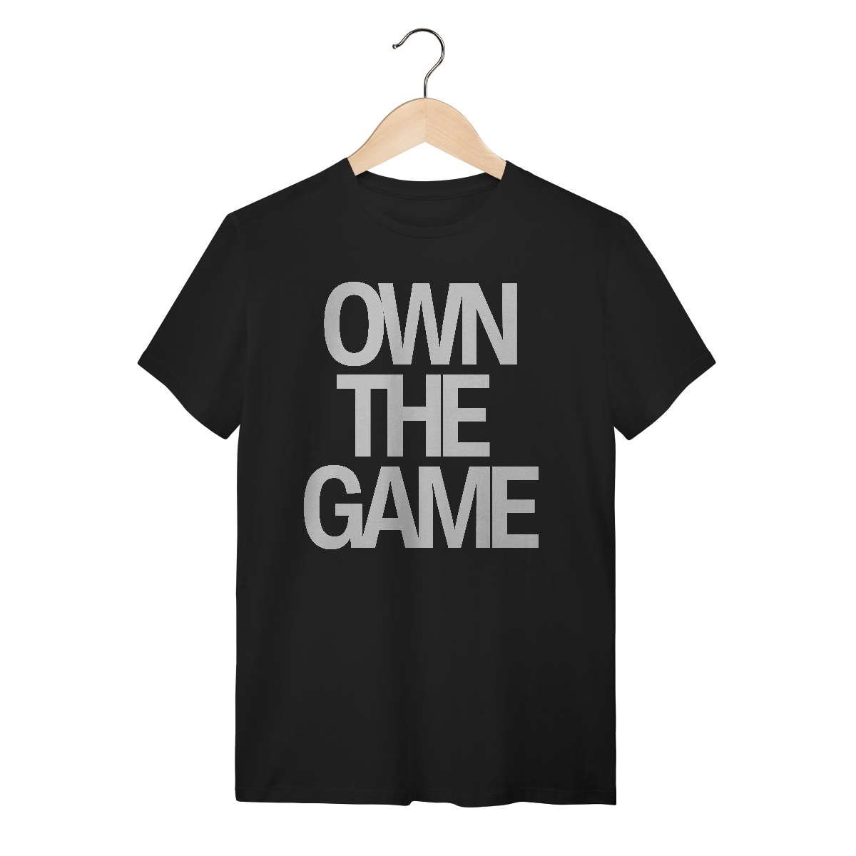 Nome do produto: Camiseta Unissex - OWN THE GAME 