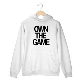 Nome do produto Moletom Unissex - OWN THE GAME 