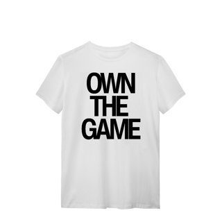 Nome do produto Camiseta Unissex - OWN THE GAME 
