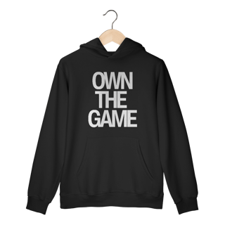 Nome do produto Moletom Unissex - OWN THE GAME 