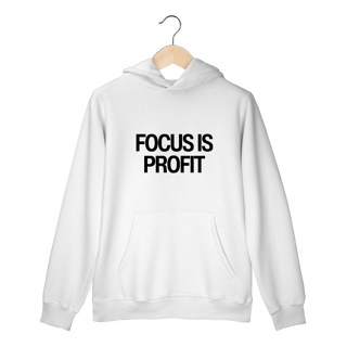 Nome do produto Moletom Unissex - FOCUS IS PROFIT