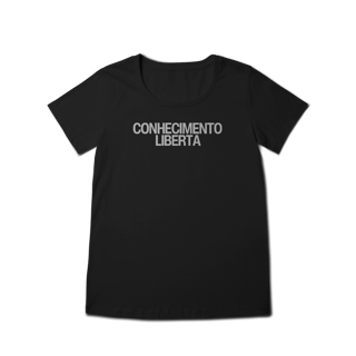 Nome do produto Babylook - CONHECIMENTO LIBERTA 