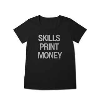 Nome do produto Babylook - SKILLS PRINT MONEY 