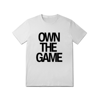 Nome do produto Camiseta Unissex - OWN THE GAME 
