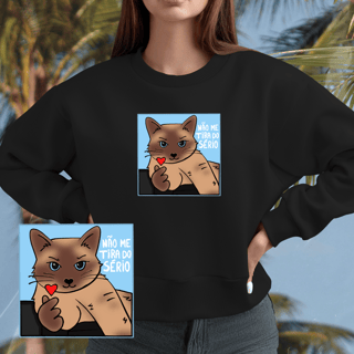 Moletom Gato 