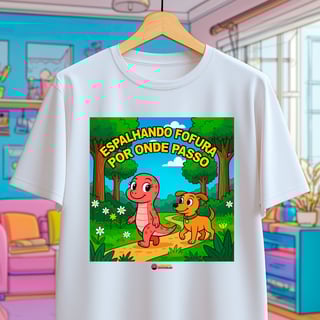 Camiseta Infantil (2 a 8 anos) - Espalhando Fofura