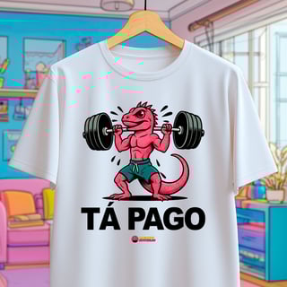 Nome do produto Camiseta -  Tá pago
