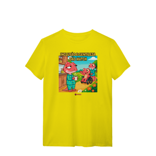 Nome do produto Camiseta - Inclusão e gentileza dão match