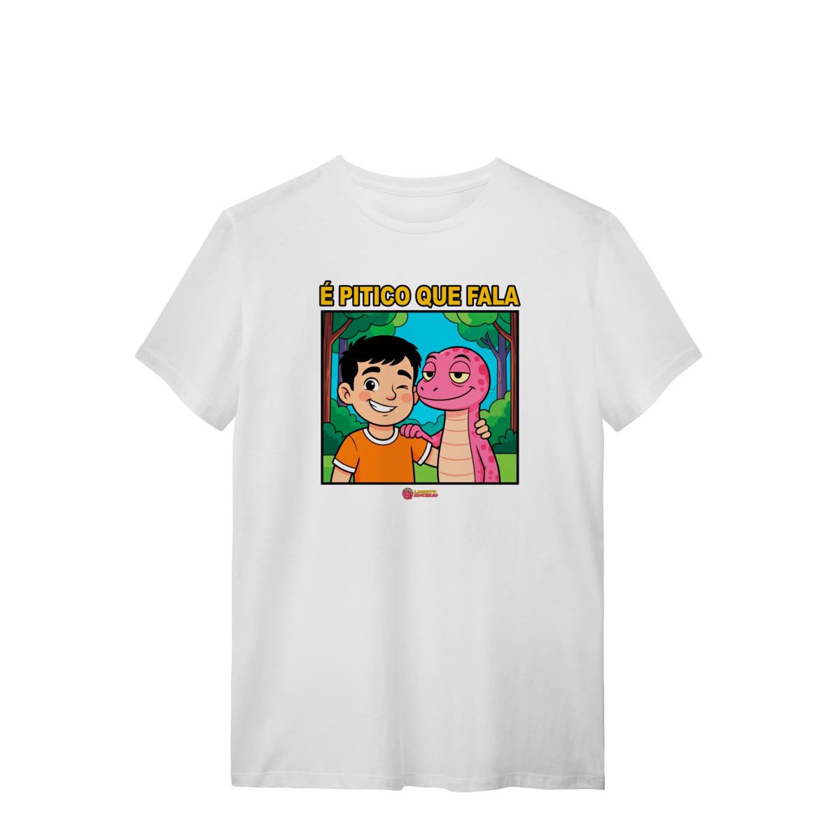 Nome do produto: Camiseta - É Pitico que fala