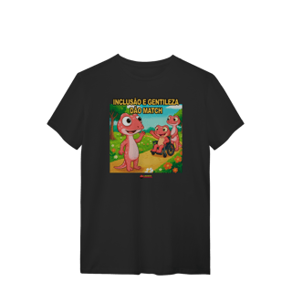 Nome do produto Camiseta - Inclusão e gentileza dão match