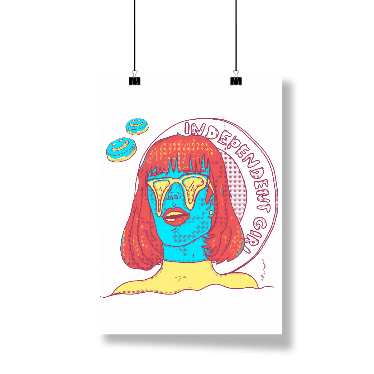 Nome do produto: Girl Independent - Poster