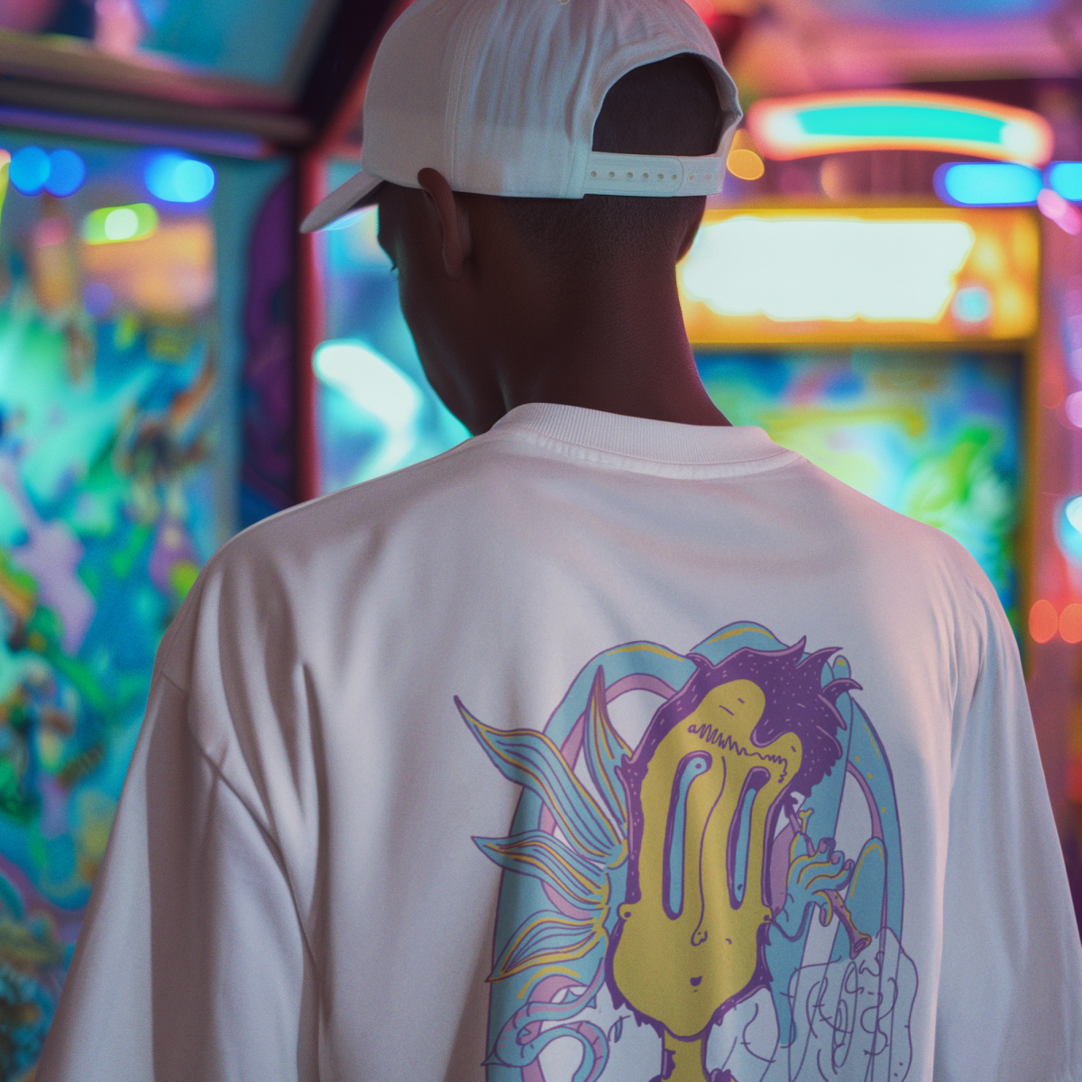 Nome do produto: T-shirt - Frida Frita - Amarelo