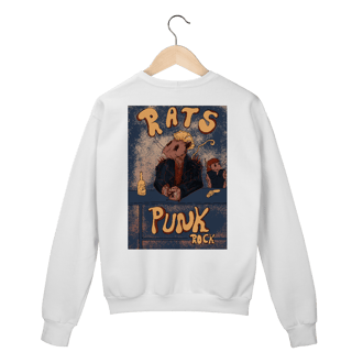 Nome do produto Rats Punk Rock - Moletom Quality