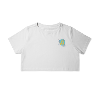 Nome do produto Frida Frita - Camisa Cropped