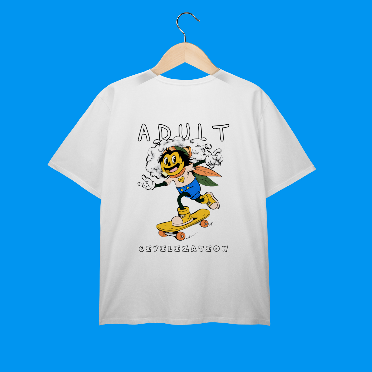 Nome do produto: T-Shirt Plus Size - ADULT - LIVRE POR AI