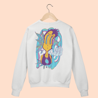 Nome do produto Moletom - Frida Frita - Amarelo