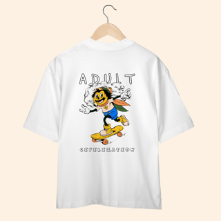 Nome do produto Camiseta Oversized - ADULT - LIVRE POR AI